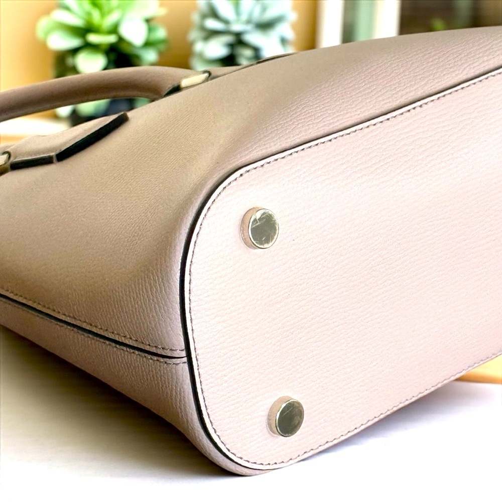 Authentic Kate Spade Soft Pink Leather Satchel Crossbody Handbag - Picture 9 of 16